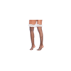 Bas résille noirs style soubrette mi‑cuisse - Mapalé